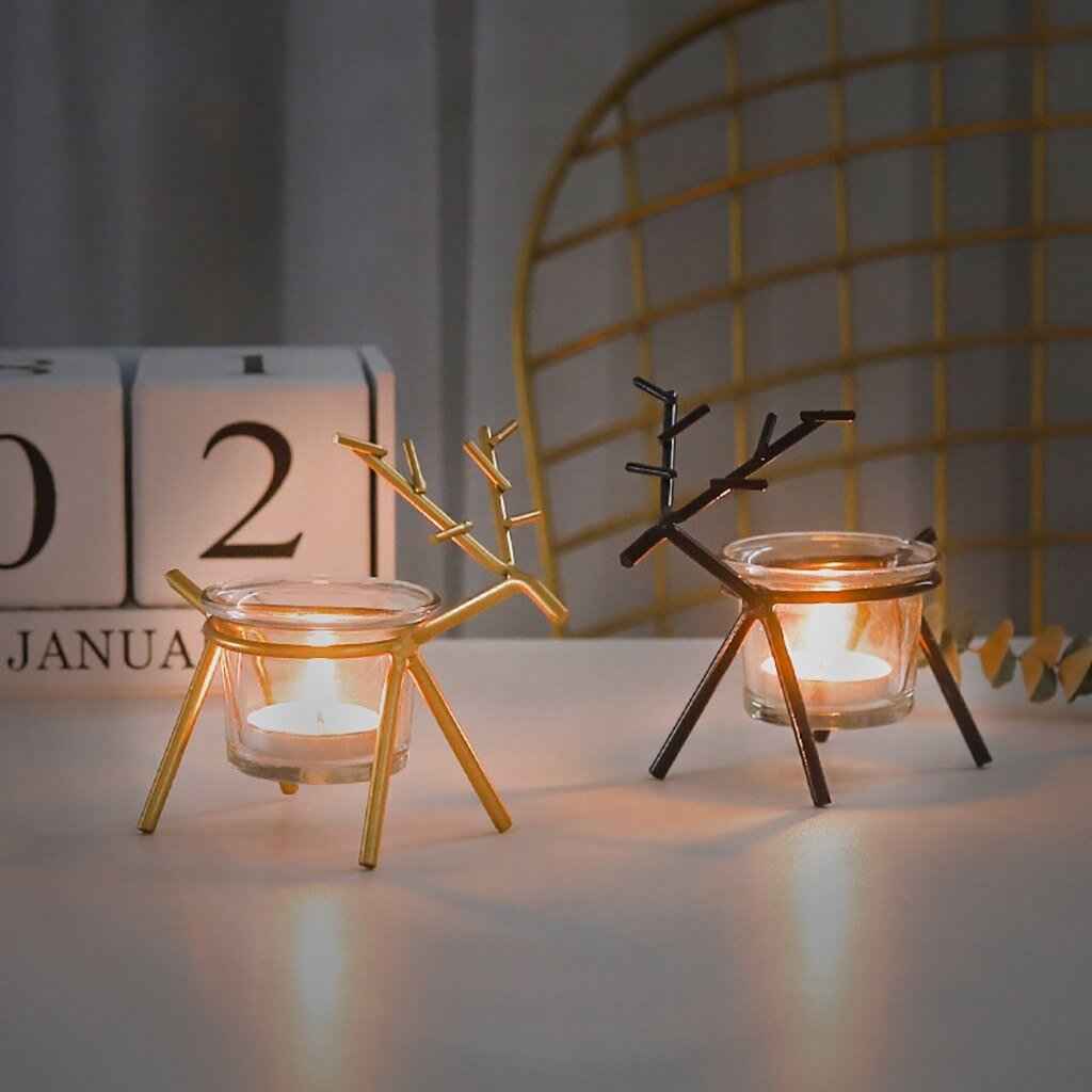 Wrought Iron Candle Holder